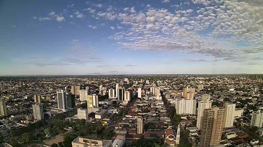 Campo Grande nesta manhã de quinta-feira ©FRANCISCO BRITTO