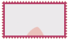 stamp of sardonyx stepping through orange curtains