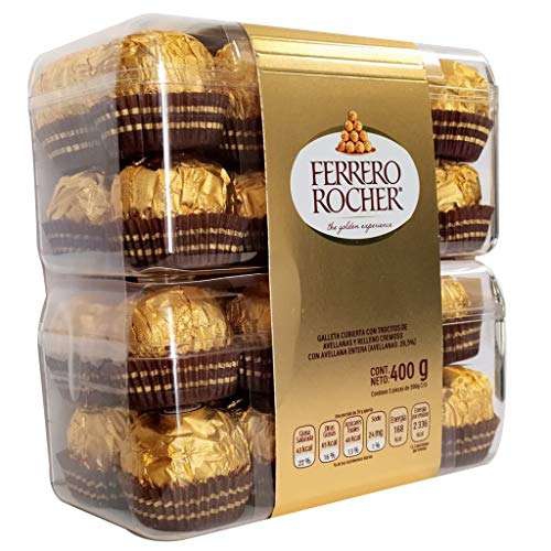 Amazon Ferrero Rocher Chocolate Relleno Con Cobertura Tipo Galleta