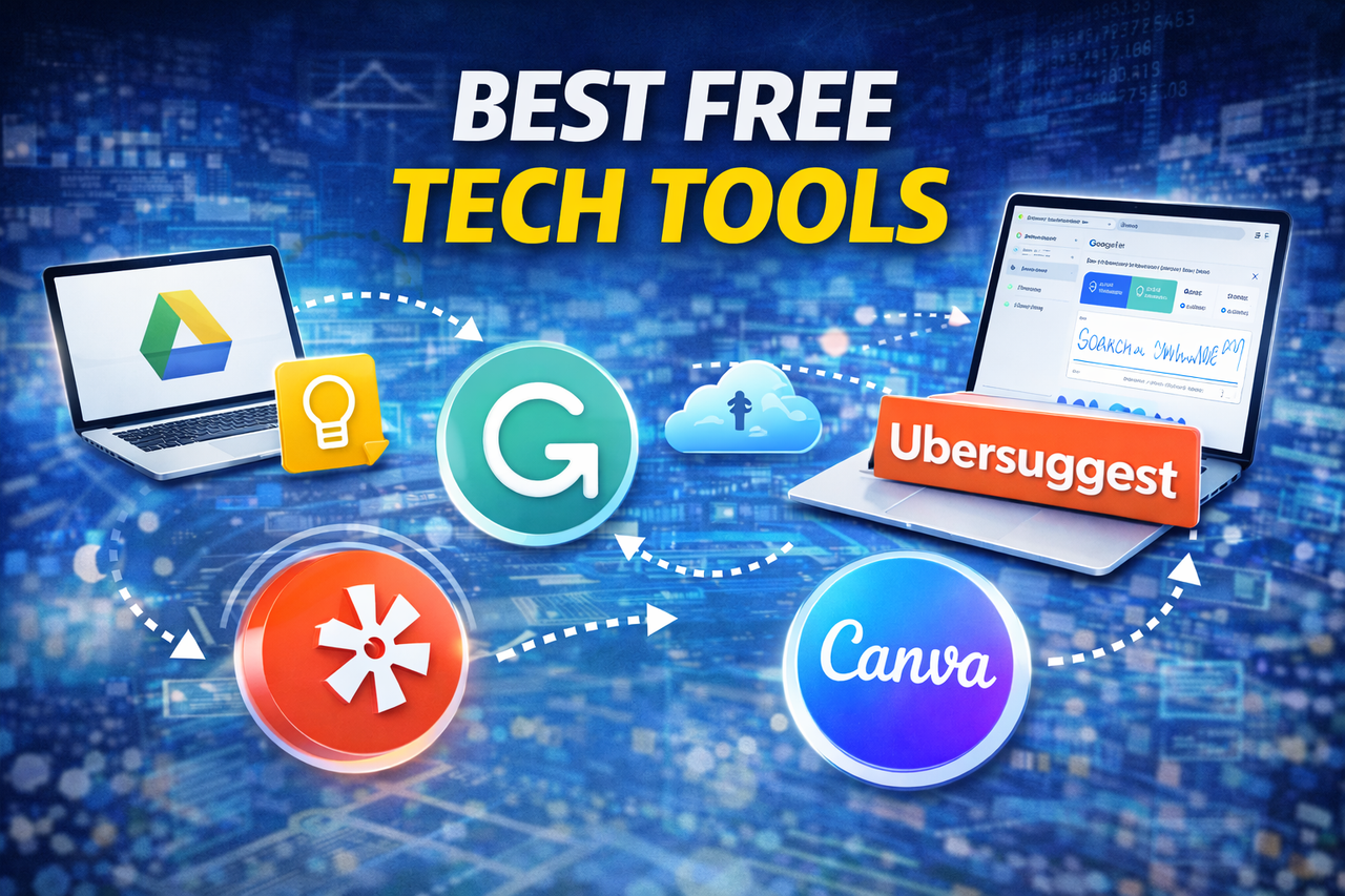 Best Free Tech Tools for Beginners (2025 Guide)