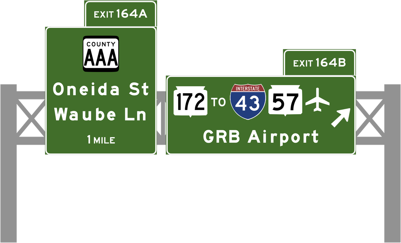 I-41 SB 164B