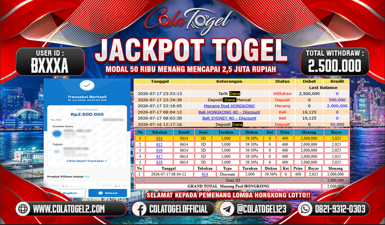 JACKPOT SLOT GACOR!!
