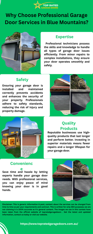 Why Choose Professional Garage Door Services in Blue Mountains — Postimages