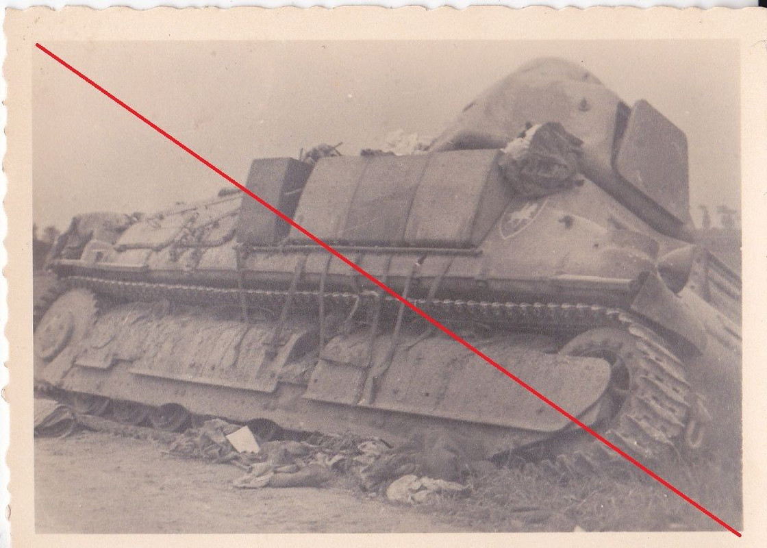 Foto Französischer schwerer Panzer 1
