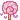 A pixel art gif of a lollipop surrounded by hearts