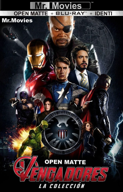 The Avengers Collection [Open Matte] [BluRay] MF Identi