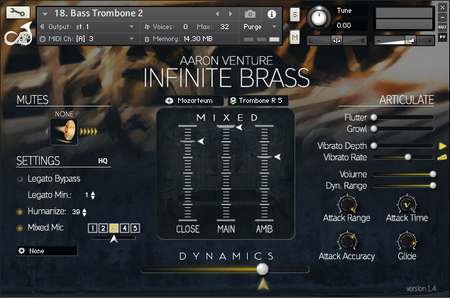 Aaron Venture Infinite Brass v1.6 KONTAKT