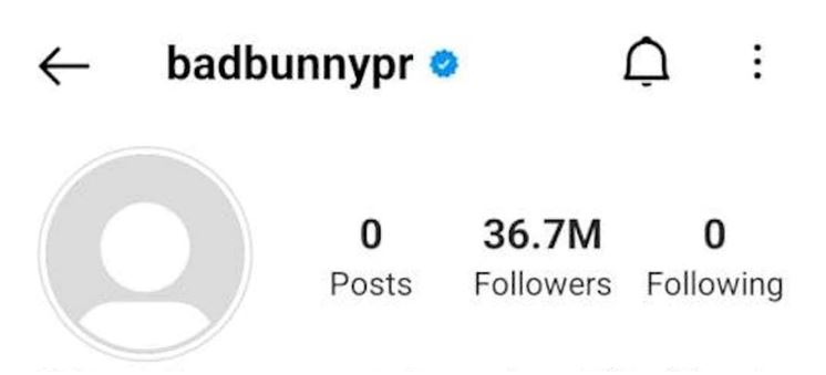 Bad Bunny borra todas sus fotografÃas de Instagram y crea un TikTok