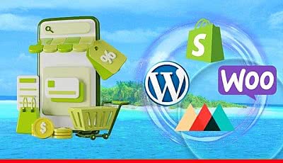 3 in 1 Course - e-Commerce Stores with Wordpress & Shopify 2023 (2022-12)