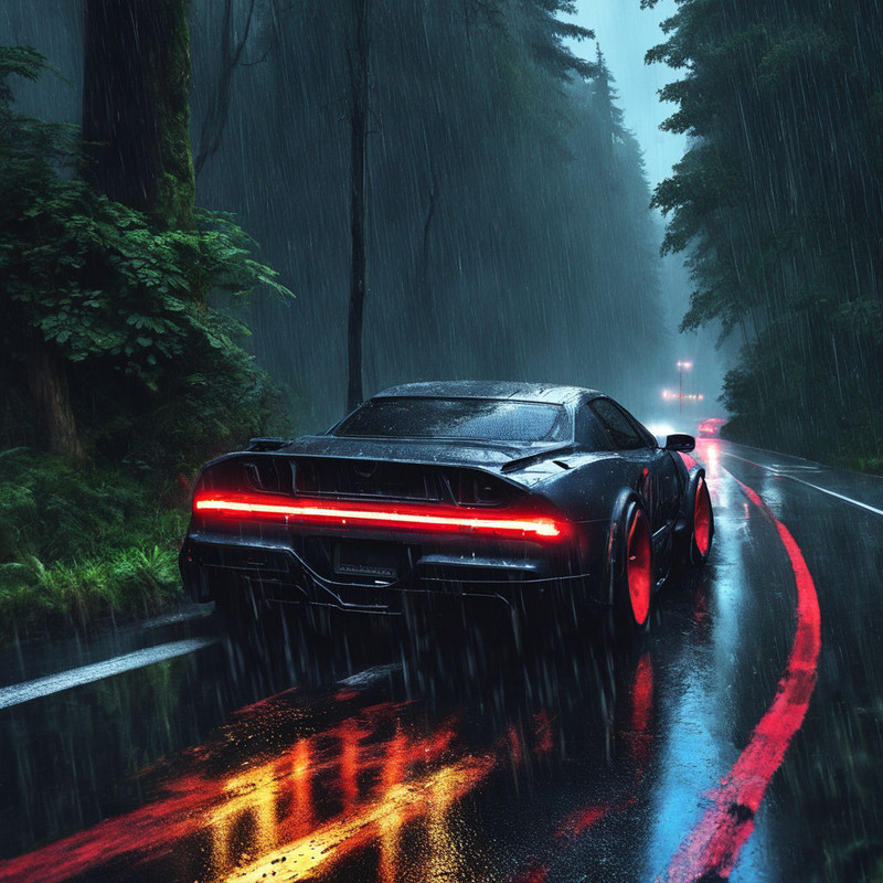 Barricade Driving away.