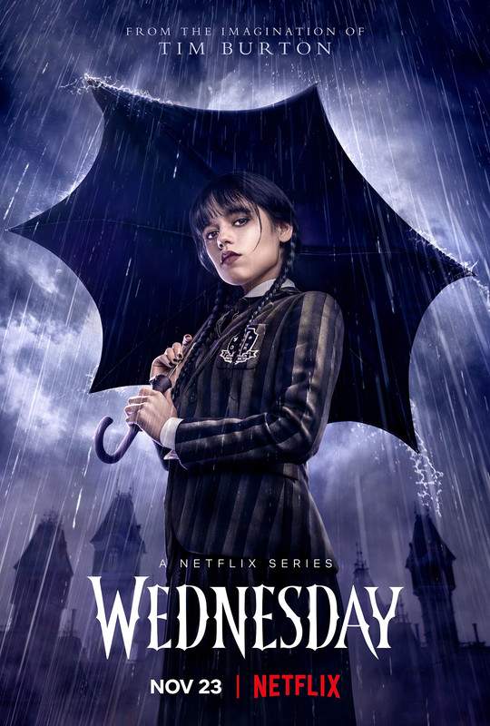Wednesday Background Poster