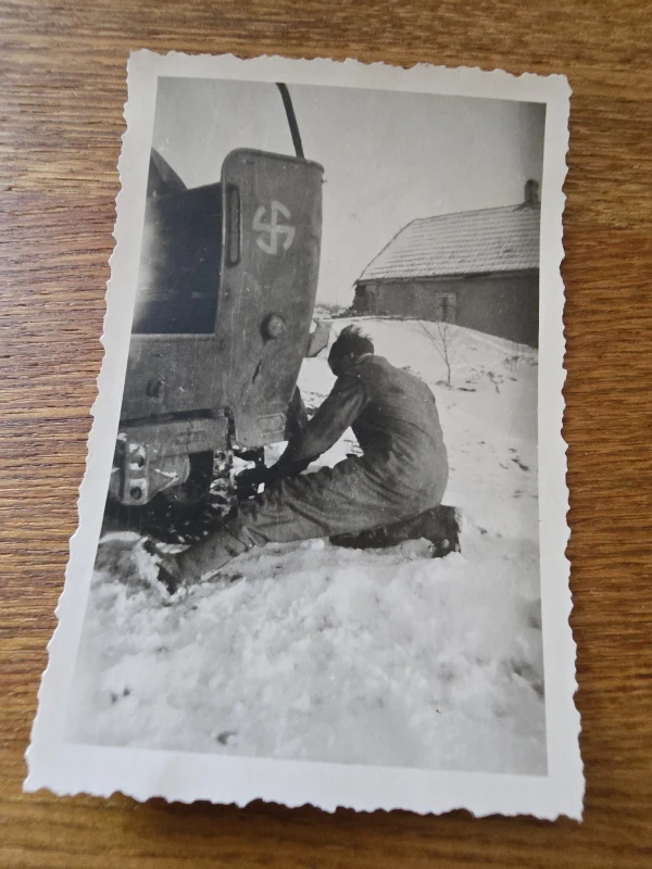 orig Foto WW2 Russland Panzergrenadier Division Großdeutschland Tank Soldat 53