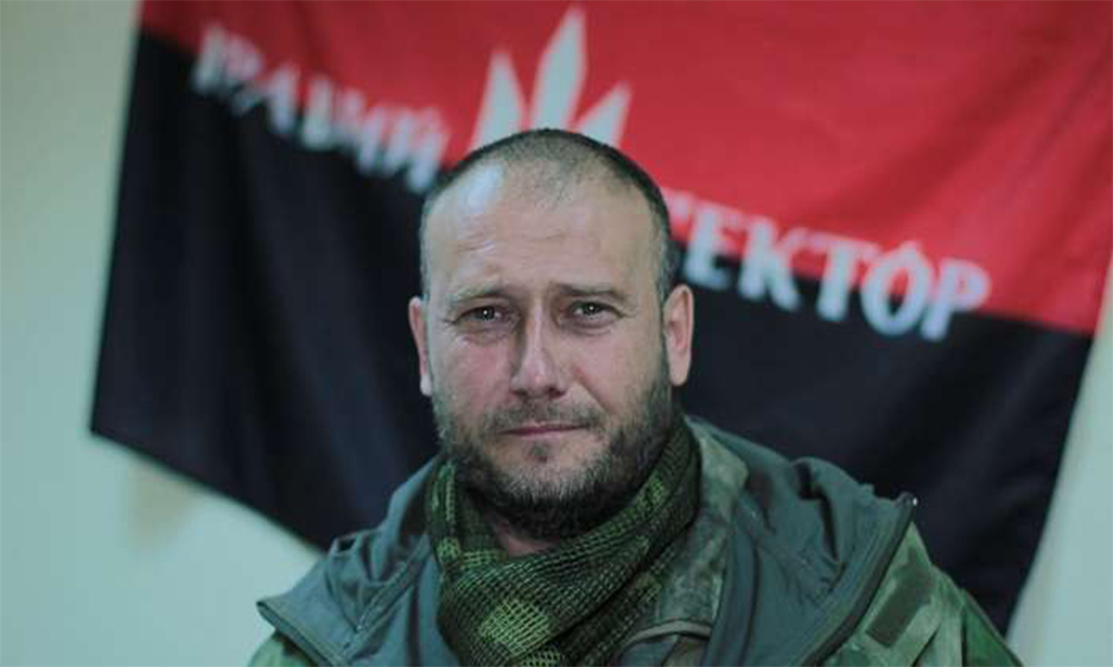 Dmitrij Jaros, a "Jobb Szektor" korábbi vezére