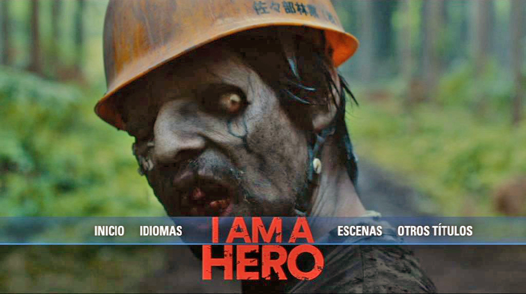 I AM A HERO MENU - I Am a Hero [2015] [Terror, acción] [DVD9] [PAL] [Leng. ESP/JPN] [Subt. Español]