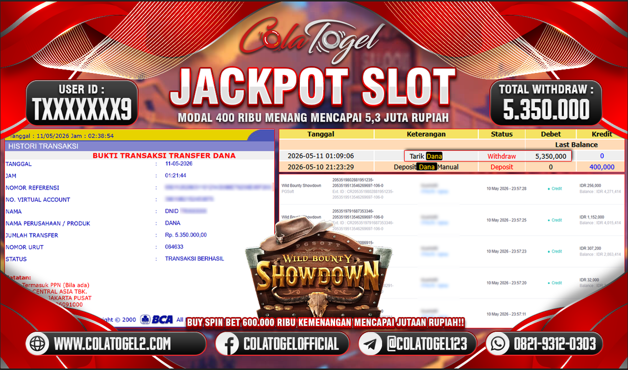 JACKPOT SLOT GACOR!!