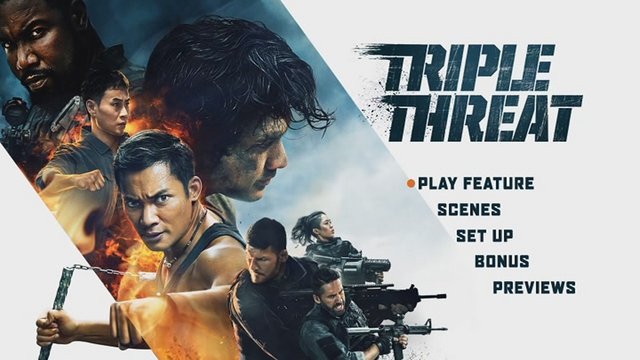 1 - Triple Amenaza [2019] [DVD5 Full] [ntsc] [Cast/Ing] [Sub:Cast] [Acción]