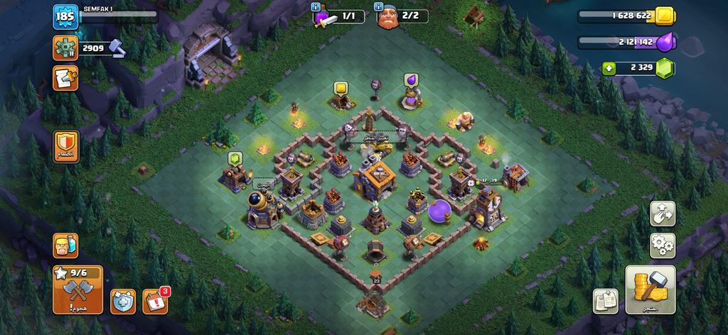 متجر كلاش اوف كلانس - gems account cheap