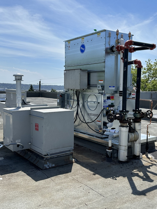 Commercial HVAC professional environment