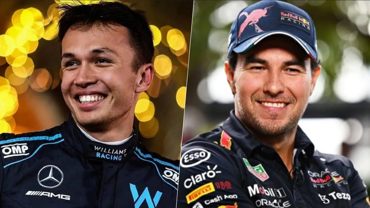 ¿Celoso? Alex Albon ningunea el trabajo de Checo Pérez con Red Bull en 2023