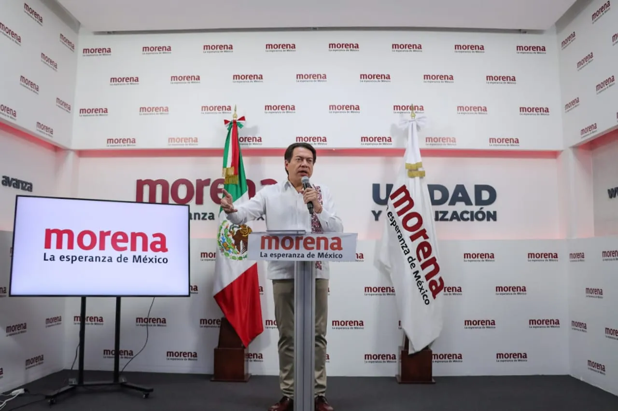 Dice Mario Delgado que AMLO no solicitó renuncias a sus 