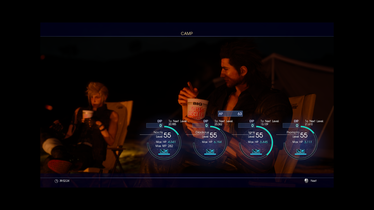 sorry ui is there. gladdy and cup noodle