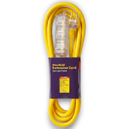 Household Extension Electrica De 9 Pies 3 Entradas GA-MA12130
