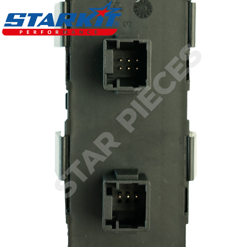 Platine Bouton Lève-vitre Avant Gauche Pour Citroën C4 I 2004-2011 - Référence 6554HA/6554GZ, Marque Starkit, Neuve, Garantie 2 Ans