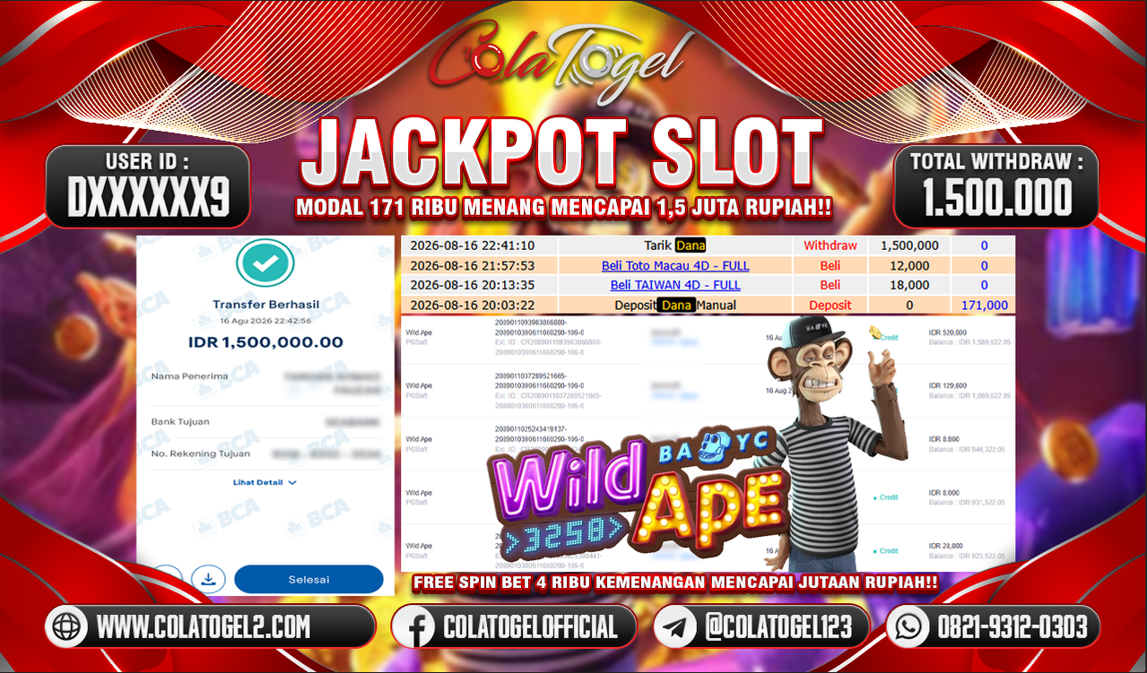 JACKPOT SLOT GACOR!!