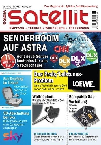 Cover: Satellit Magazin Mai-Juli No 02 2023