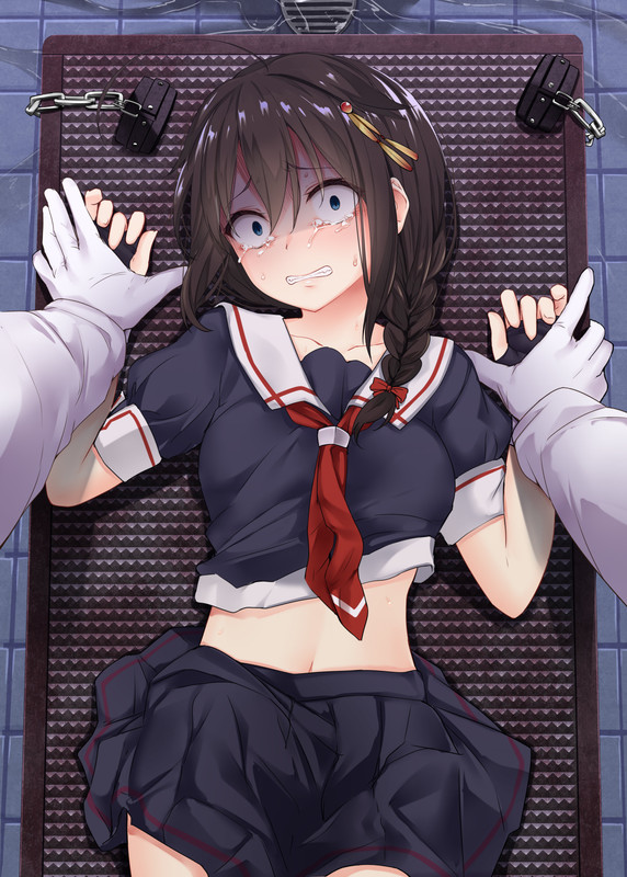 2655090_  admiral and shigure (kantai collection) drawn by jaku 