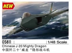 Trumpeter Chinois J-20 – Puissant Dragon F