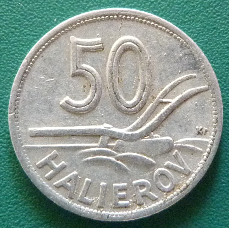 50 Halierov. Eslovaquia (1943) SVK-50-Halierov-1943-rev