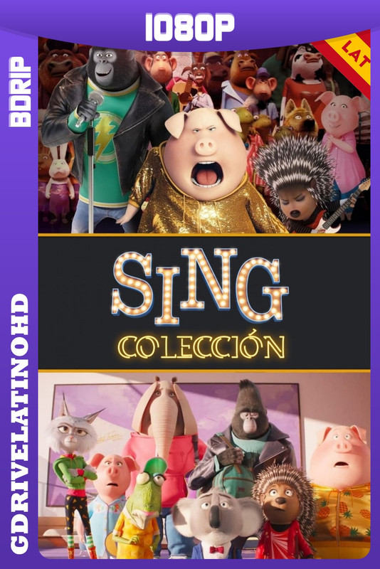 Sing – Colección (2016-2021) BDRip 1080p Latino-Inglés
