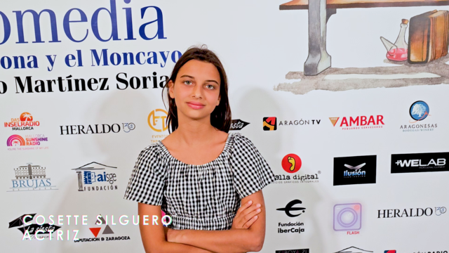 ENTREVISTA A LA ACTRIZ COSETTE SILGUERO EN EL FESTIVAL DE CINE DE COMEDIA DE TARAZONA