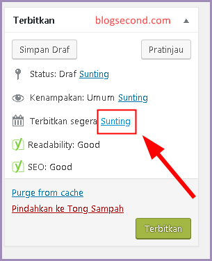 Cara Membuat Jadwal Post Artikel di WordPress