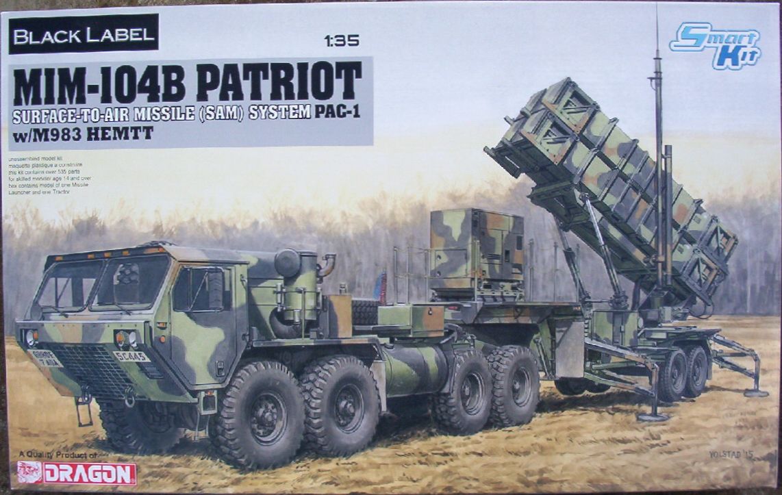 Dragon 35 MIM-104B Patriot Surface-To-Air Missile (SAM) System P