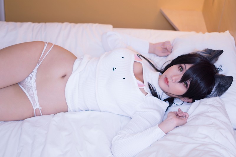 Hana Bunny 爱宕休闲 Cosplay写真｜碧蓝航线 Atago Casual 高清图片[8P-5.1M]插图4