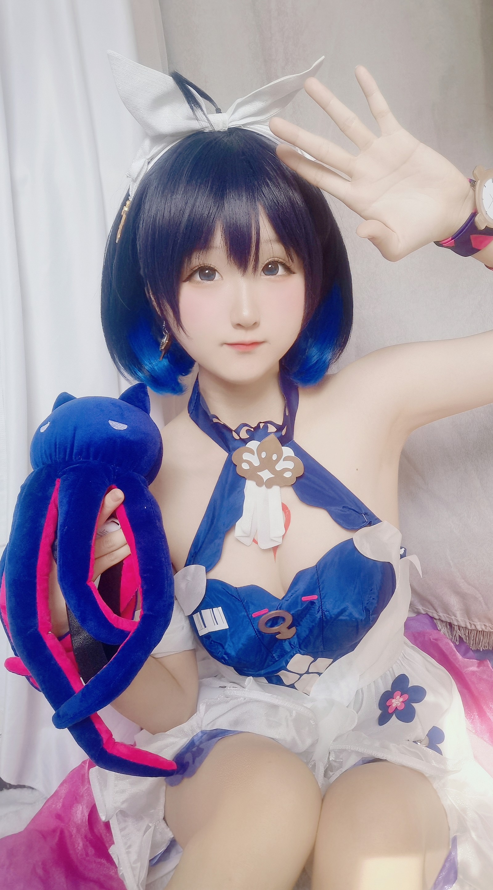 Seele麦麦希儿彼岸浪花 Cosplay｜海边主题高清写真（102P-532MB）插图2