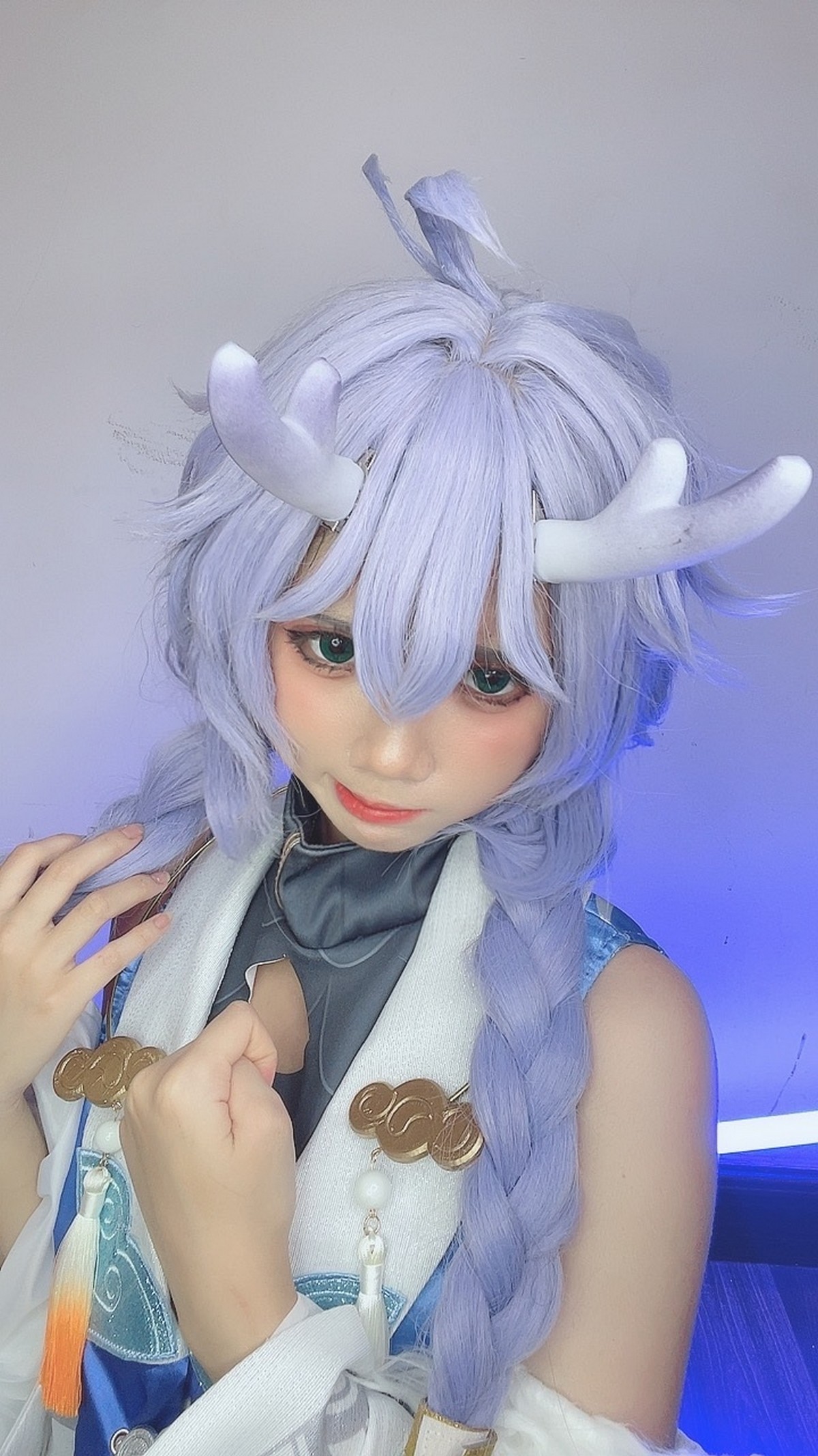 PoppaChan Bailu Cosplay Deluxe (Honkai Star Rail) – 155 Photos 12 Videos 459MB插图5