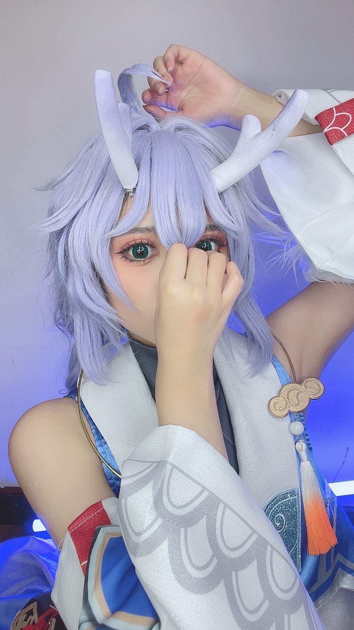 PoppaChan Bailu Cosplay Pack (Honkai Star Rail) – 155 Photos 12 Videos 457MB插图6