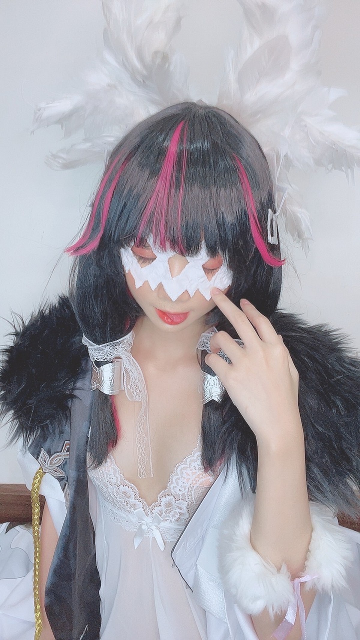 PoppaChan Columbina Cosplay Set (Genshin Impact Fatui) – 146 Photos 346MB插图3