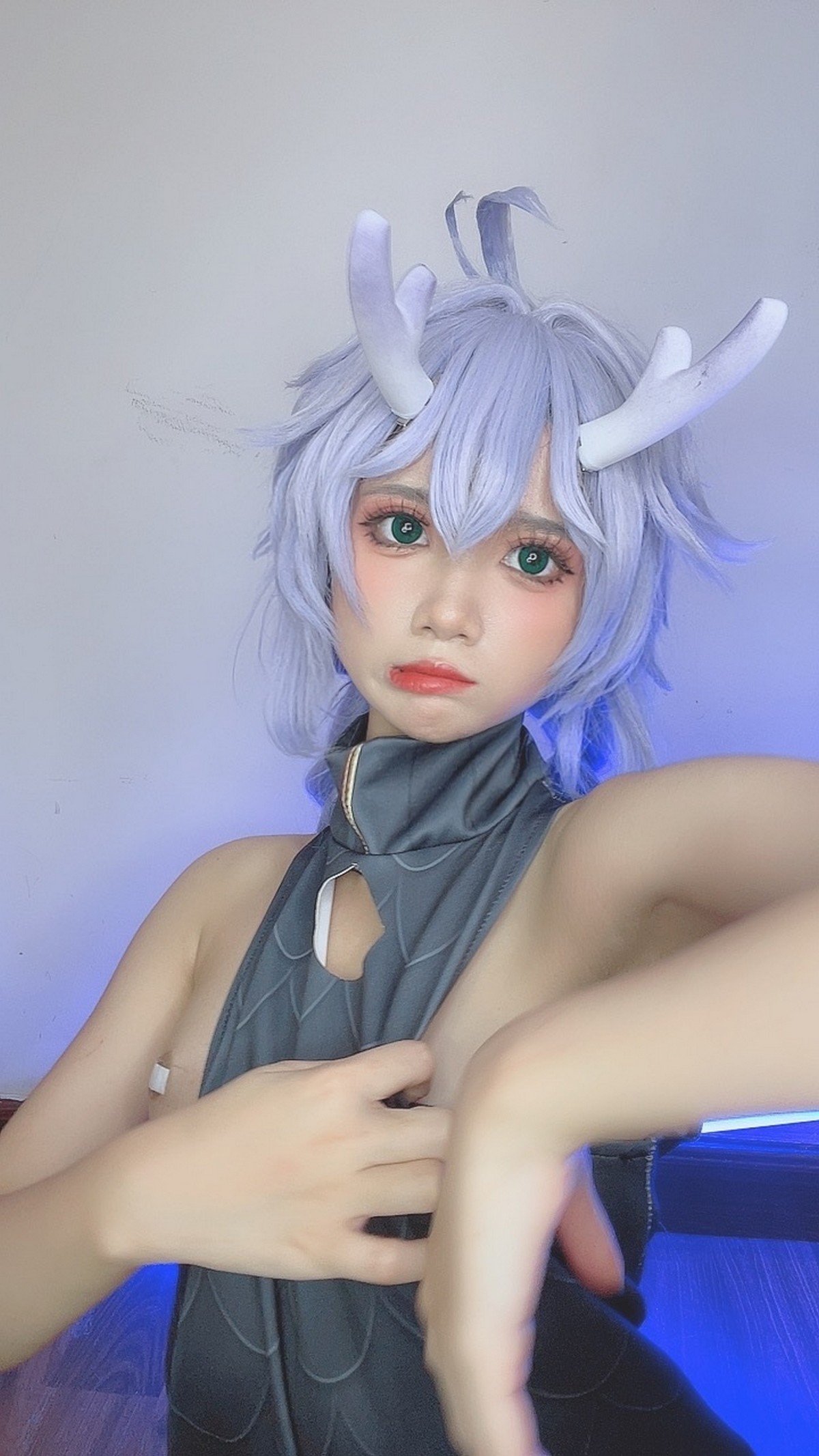 PoppaChan Bailu Cosplay Deluxe (Honkai Star Rail) – 155 Photos 12 Videos 459MB插图6