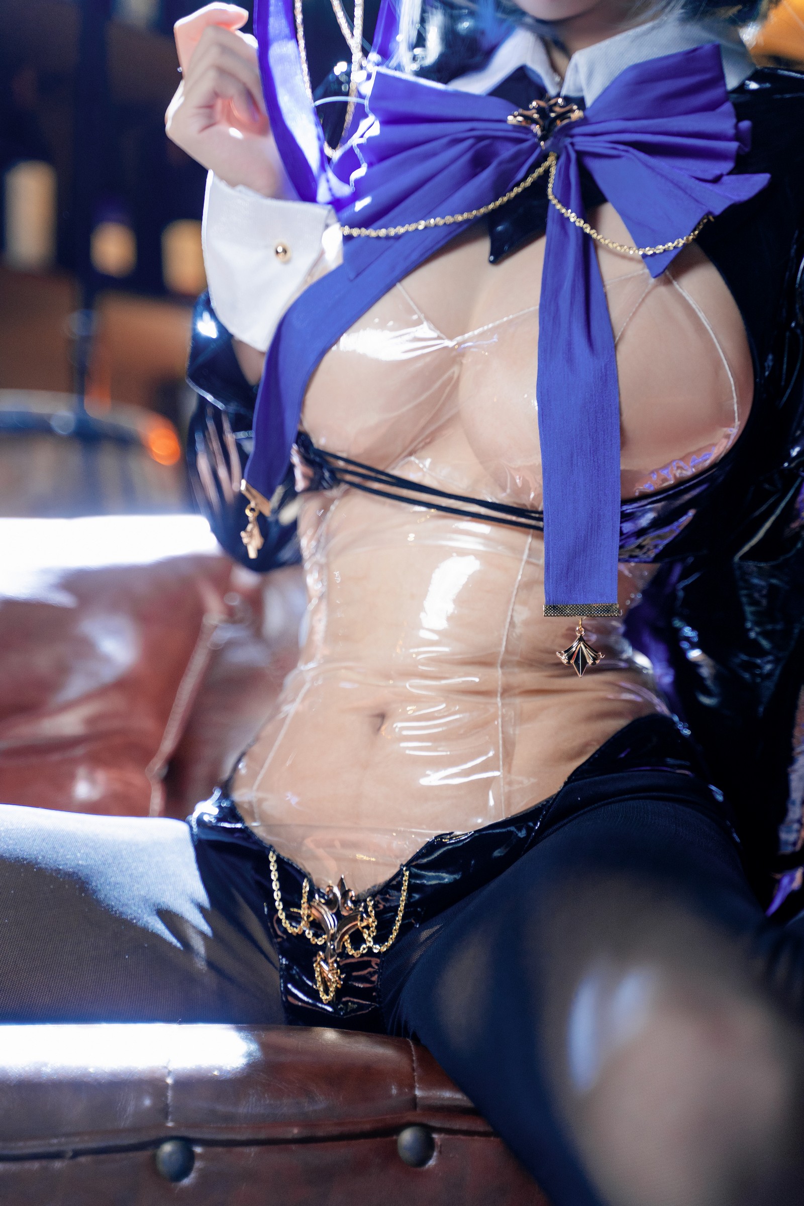 三無人型摄影图：碧蓝航线柴郡《绚烂夜梦》 COS 套图（40P／288M）插图4