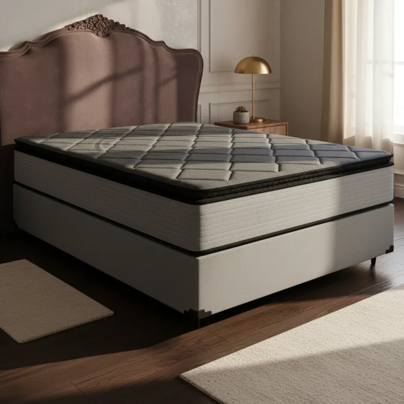 Cama e colchão