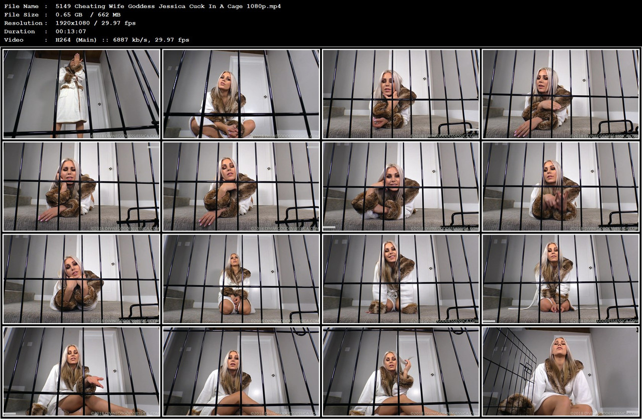 5149 Cheating Wife Goddess Jessica Cuck In A Cage 1080p mp4