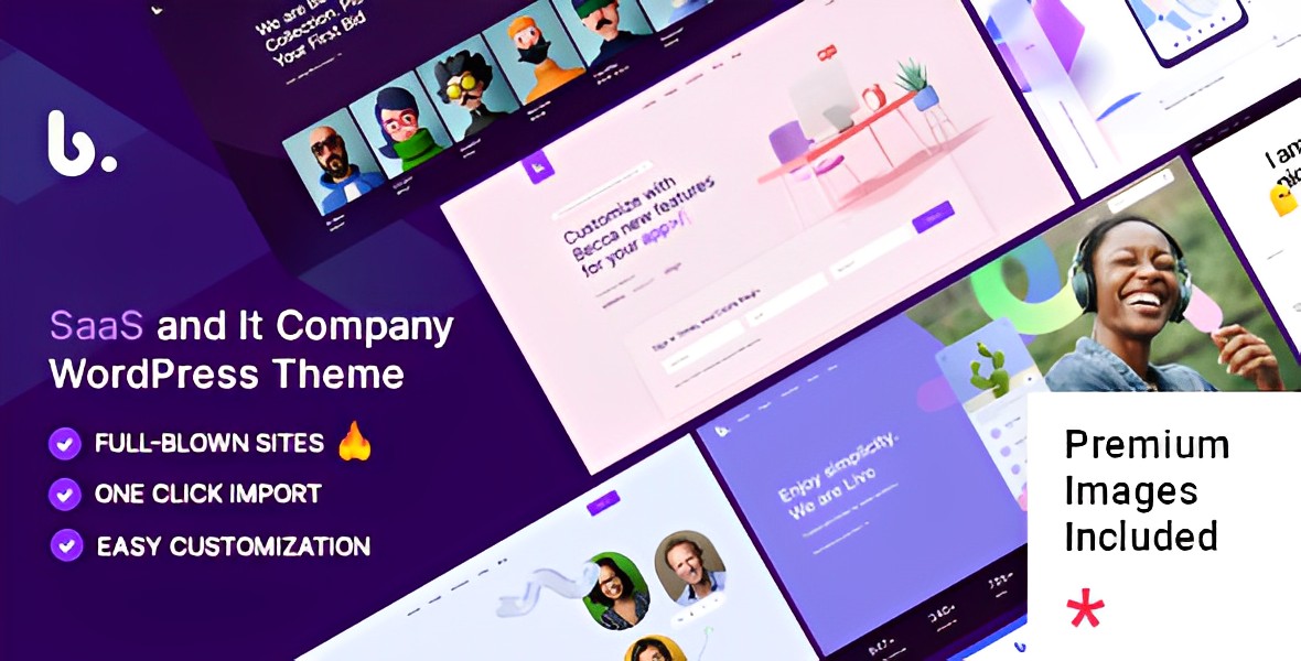 Becca – SaaS and Software Company Theme WordPress