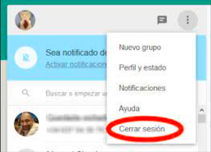 Cómo cerrar WhatsApp Web desde mi celular