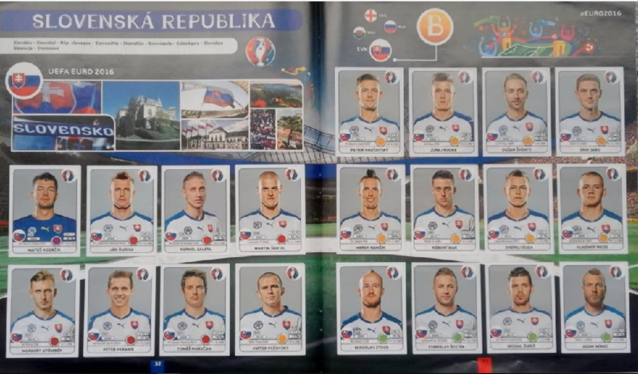 Album UEFA euro 2016 Panini-15