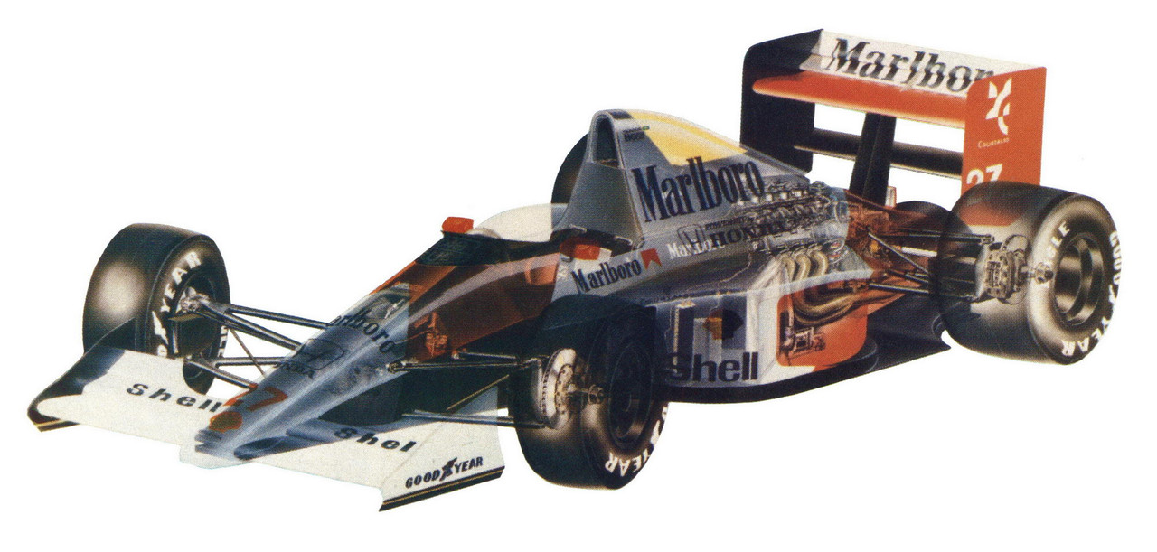Mclaren MP4-5B by artist unknown