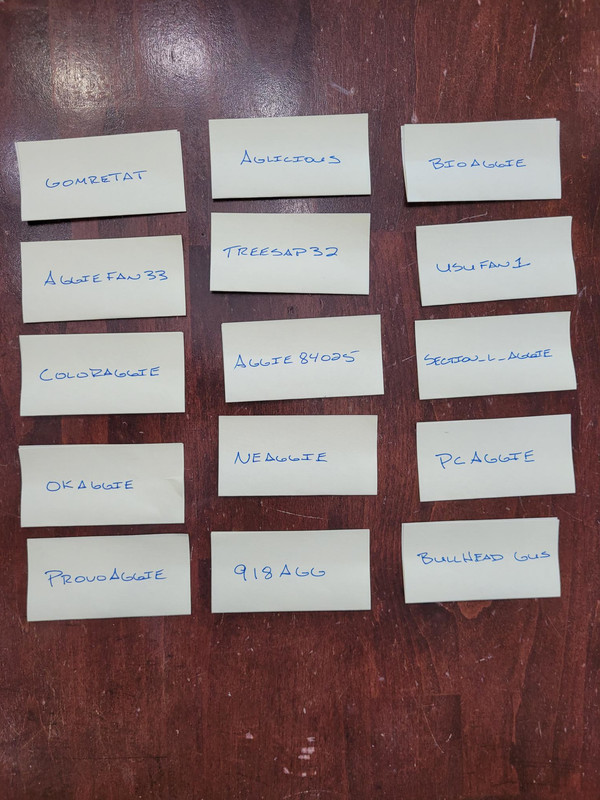 Round Two Participants